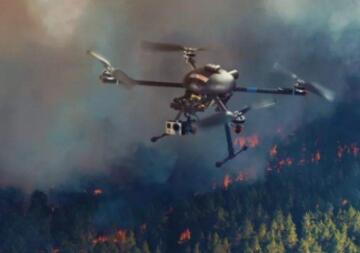 无人机集群可能是未来对抗森林大火的关键一环